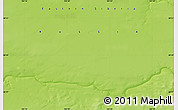 Physical Map of the area around 68° 44' 30" N, 104° 37' 30" E