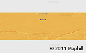 Political Panoramic Map of the area around 68° 44' 30" N, 104° 37' 30" E