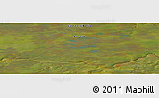 Satellite Panoramic Map of the area around 68° 44' 30" N, 104° 37' 30" E