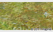 Satellite 3D Map of the area around 68° 44' 30" N, 115° 40' 30" E