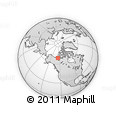 Outline Map of the Area around 68° 44' 30" N, 124° 52' 30" W, rectangular outline