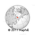 Outline Map of the Area around 68° 44' 30" N, 148° 49' 29" E, rectangular outline