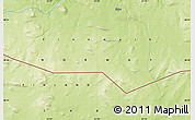 Physical Map of the area around 68° 44' 30" N, 23° 1' 29" E