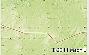 Physical Map of the area around 68° 44' 30" N, 23° 1' 29" E