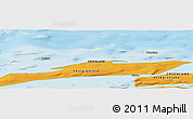 Political Panoramic Map of Akunnaaq