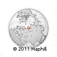 Outline Map of the Area around 68° 44' 30" N, 63° 49' 30" E, rectangular outline