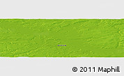 Physical Panoramic Map of the area around 68° 44' 30" N, 71° 28' 29" E