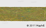 Satellite Panoramic Map of the area around 68° 44' 30" N, 71° 28' 29" E