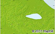 Physical Map of the area around 68° 44' 30" N, 72° 19' 29" E