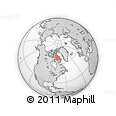 Outline Map of the Area around 68° 44' 30" N, 73° 52' 30" W, rectangular outline