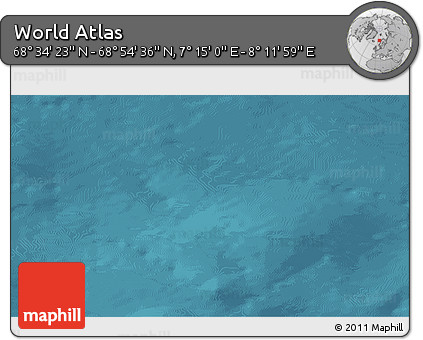Satellite 3D Map of the Area around 68° 44' 30" N, 7° 43' 29" E