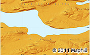 Political Map of the area around 68° 44' 30" N, 90° 10' 30" E
