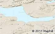 Shaded Relief Map of the area around 68° 44' 30" N, 90° 10' 30" E