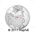 Outline Map of the Area around 68° 44' 30" N, 91° 1' 30" E, rectangular outline