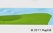Physical Panoramic Map of the area around 68° 14' 11" S, 59° 25' 29" W