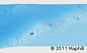 Physical 3D Map of the area around 68° 14' 11" S, 75° 34' 29" W