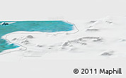 Satellite Panoramic Map of the area around 68° 50' 30" S, 67° 4' 29" W