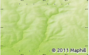 Physical Map of the area around 69° 2' 31" N, 108° 1' 30" E
