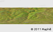 Satellite Panoramic Map of the area around 69° 2' 31" N, 108° 1' 30" E
