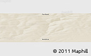 Shaded Relief Panoramic Map of the area around 69° 2' 31" N, 108° 1' 30" E