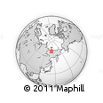 Outline Map of the Area around 69° 2' 31" N, 142° 52' 30" E, rectangular outline