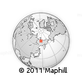 Outline Map of the Area around 69° 2' 31" N, 146° 16' 30" E, rectangular outline