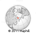 Outline Map of the Area around 69° 2' 31" N, 149° 40' 30" E, rectangular outline