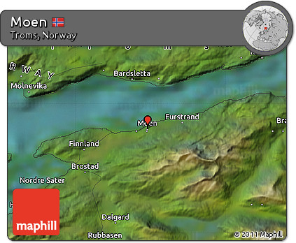 Satellite Map of Moen