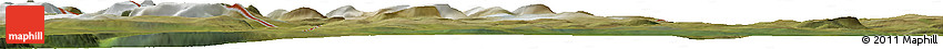 Satellite Horizon Map of the Area around 69° 2' 31" N, 20° 28' 30" E