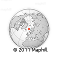 Outline Map of the Area around 69° 2' 31" N, 2° 37' 30" E, rectangular outline