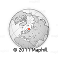 Outline Map of the Area around 69° 2' 31" N, 31° 31' 29" E, rectangular outline