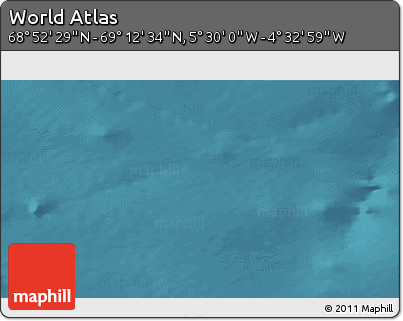 Satellite 3D Map of the Area around 69° 2' 31" N, 5° 1' 30" W