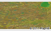 Satellite 3D Map of the area around 69° 2' 31" N, 69° 46' 30" E