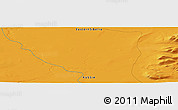Political Panoramic Map of the area around 69° 2' 31" N, 89° 19' 29" E