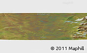 Satellite Panoramic Map of the area around 69° 2' 31" N, 89° 19' 29" E
