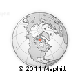 Outline Map of the Area around 69° 2' 31" N, 90° 52' 30" W, rectangular outline