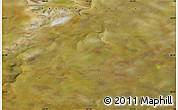 Satellite Map of the area around 69° 20' 26" N, 101° 13' 29" E