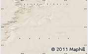 Shaded Relief Map of the area around 69° 20' 26" N, 101° 13' 29" E