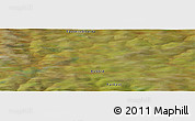 Satellite Panoramic Map of the area around 69° 20' 26" N, 107° 10' 30" E