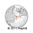 Outline Map of the Area around 69° 20' 26" N, 159° 1' 30" E, rectangular outline