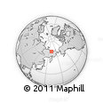 Outline Map of the Area around 69° 20' 26" N, 160° 43' 29" E, rectangular outline