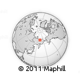 Outline Map of the Area around 69° 20' 26" N, 162° 25' 30" E, rectangular outline