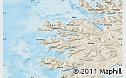Shaded Relief Map of Innergard