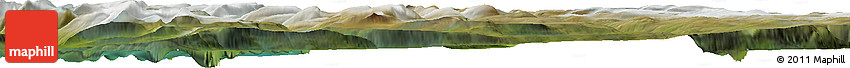 Satellite Horizon Map of the Area around 69° 20' 26" N, 20° 28' 30" E