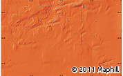 Political Map of the area around 69° 20' 26" N, 72° 10' 30" W