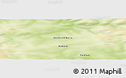 Physical Panoramic Map of the area around 69° 38' 15" N, 107° 10' 30" E