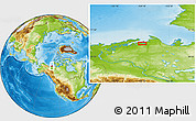 Physical Location Map of Anderson River
