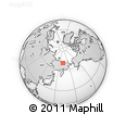 Outline Map of the Area around 69° 38' 15" N, 161° 34' 29" E, rectangular outline