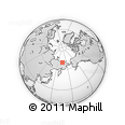 Outline Map of the Area around 69° 38' 15" N, 165° 49' 29" E, rectangular outline