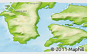 Physical 3D Map of Ritenbenk